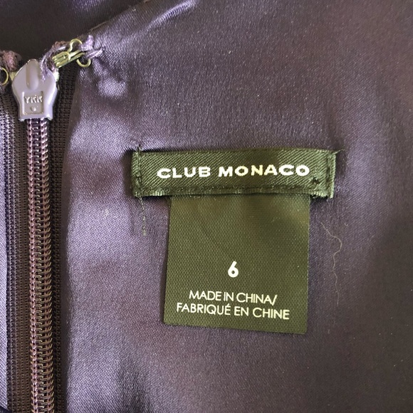Club Monaco Purple Dress - Picture 4 of 4